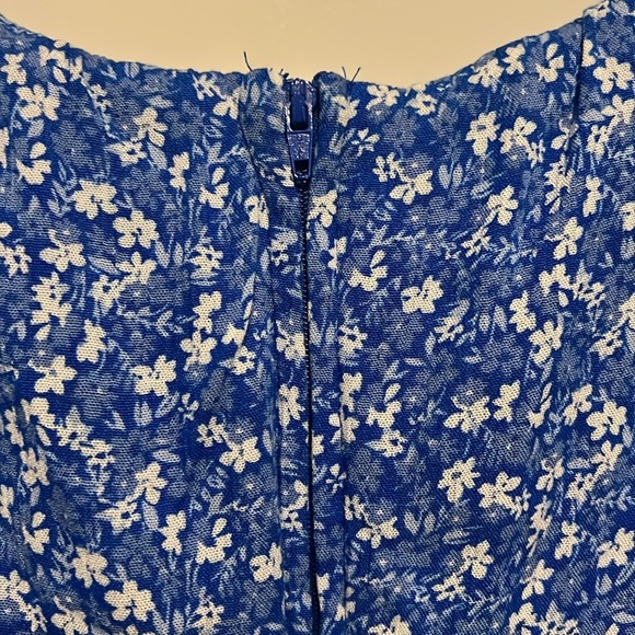 B Darlin Blue Floral Dress - Picture 6 of 12